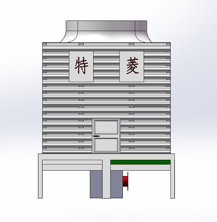 方型逆流式冷卻塔技術參數